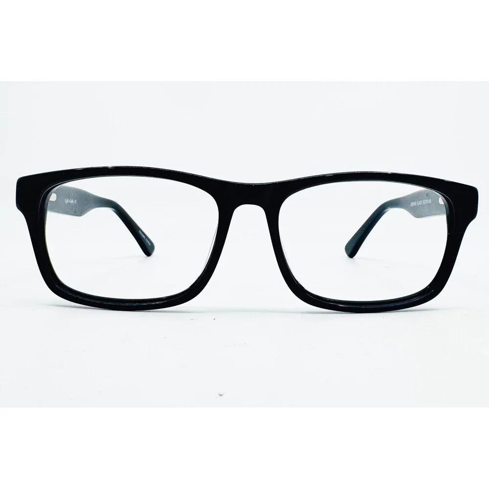 Eight to Eighty Dennis Eyeglasses Mens Black Square Frame 53-19-140 53mm